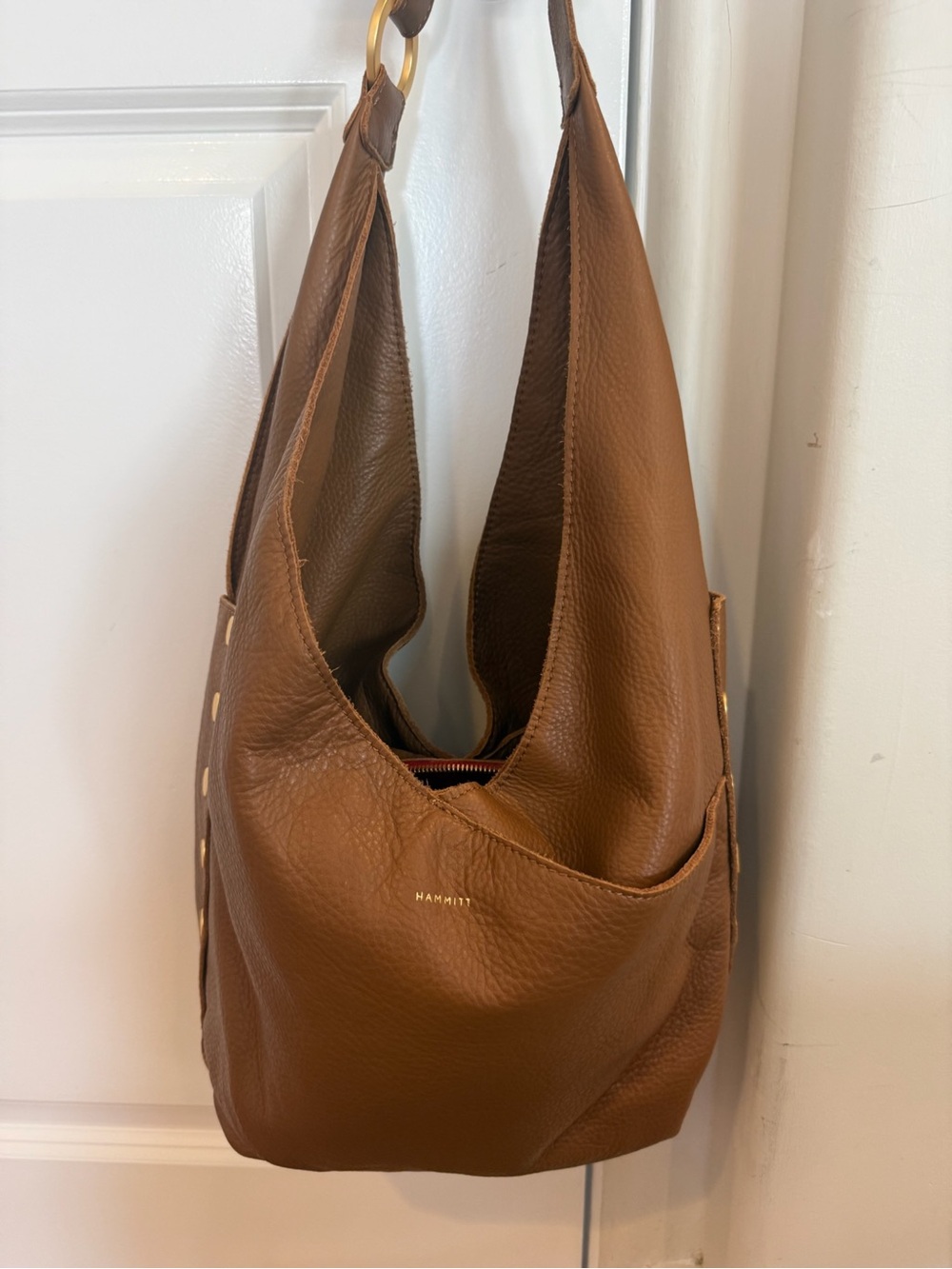 Hammitt Tom Zip Large Mahogany NWT - Picture 2 of 5